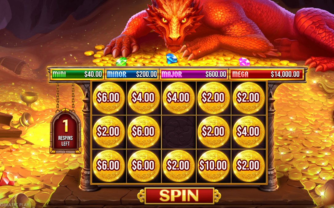 Respin Bonus with MONEY symbols landing on the grid